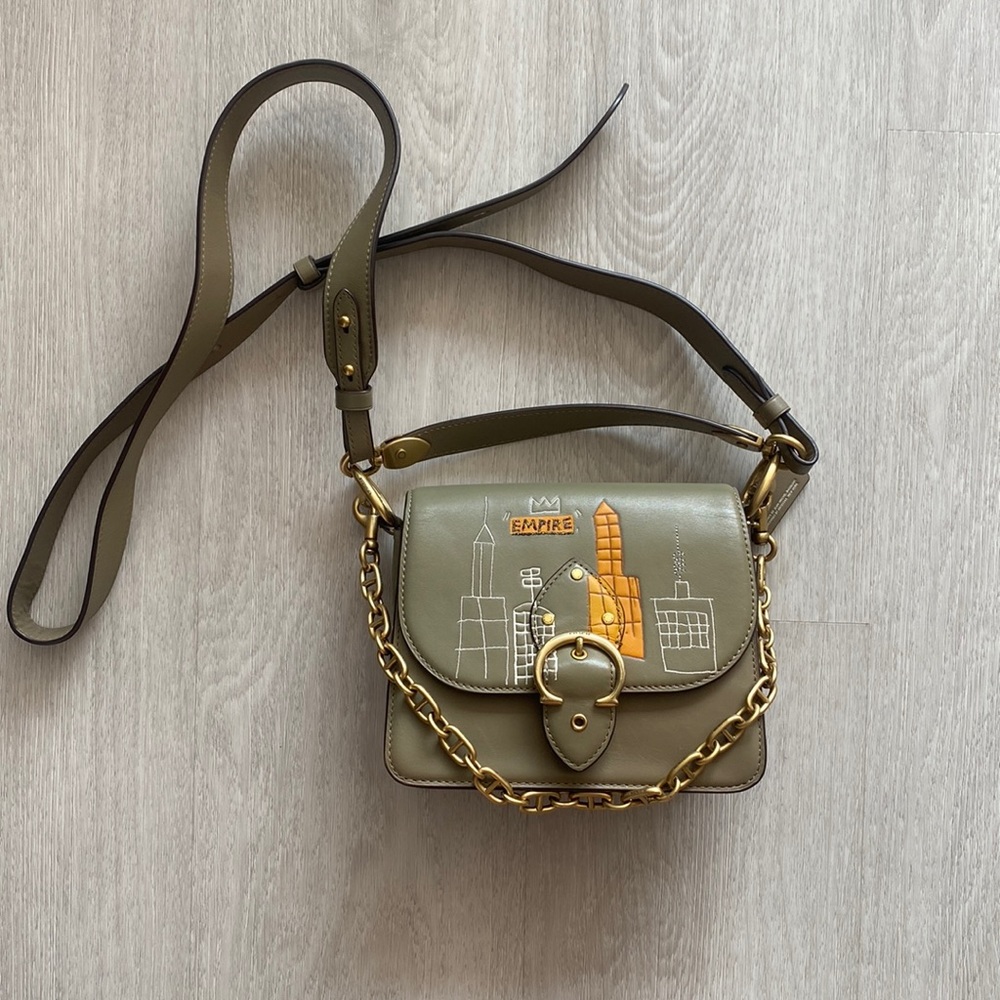 Coach X Jean Michel Basquiat Beat Shoulder Bag 18